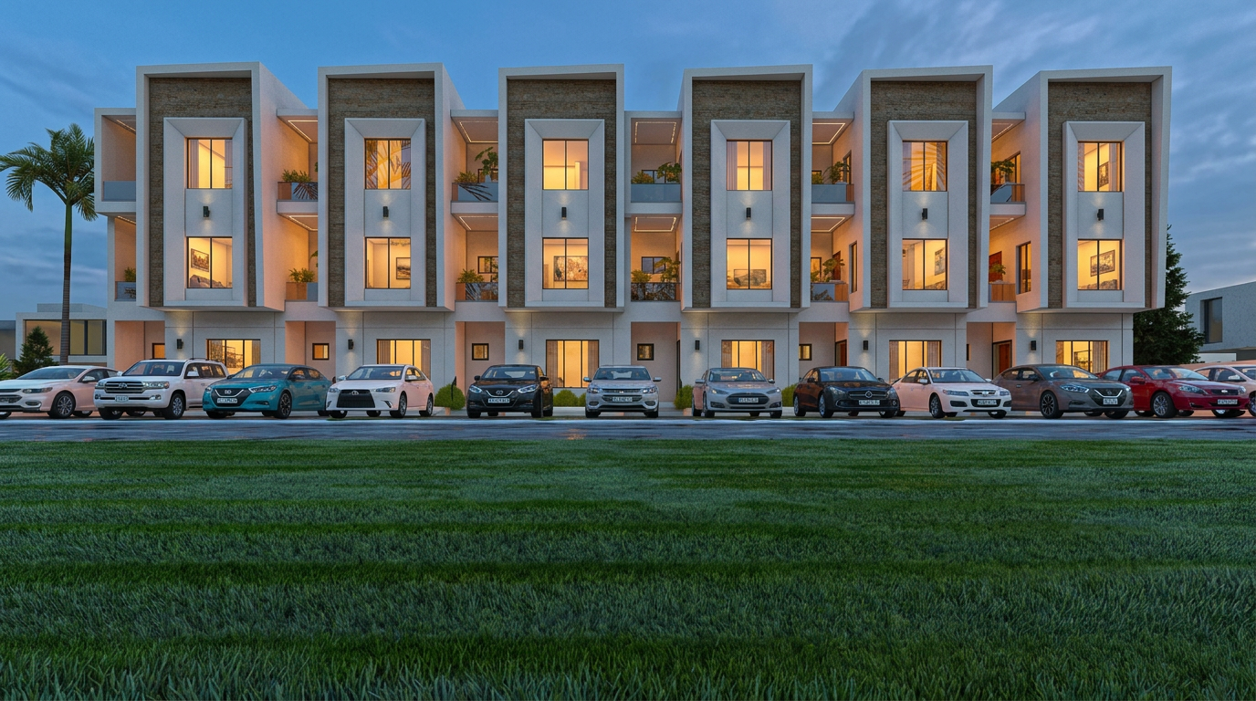Four Bedroom Terrace Duplex with BQ at David Smart City